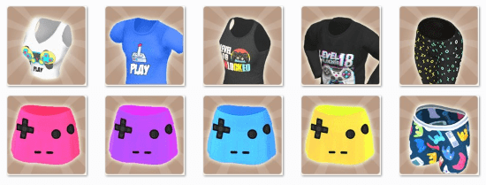 Video Game day new items