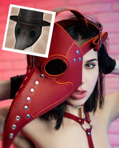 doctor sexy bdsm mask Plague Doctor Bird Mask